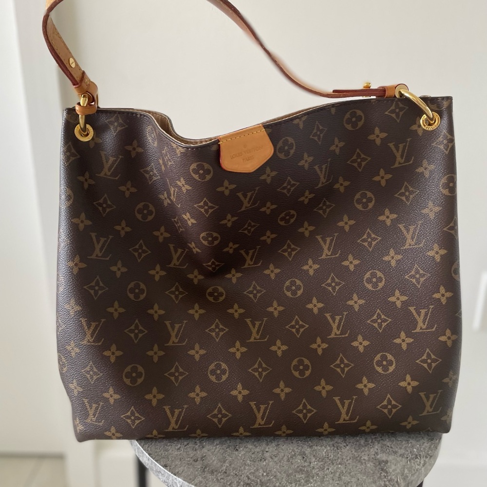 Louis Vuitton Graceful MM Monogram Shoulder Bag